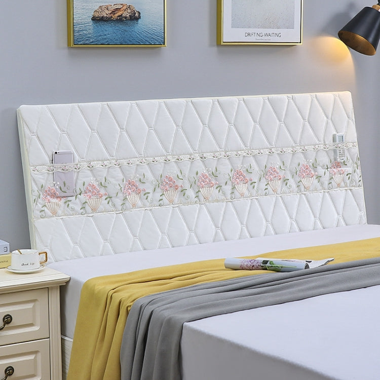 Bedside All-Inclusive Anti-Collision Quilted Thick Fabric Protective Cover