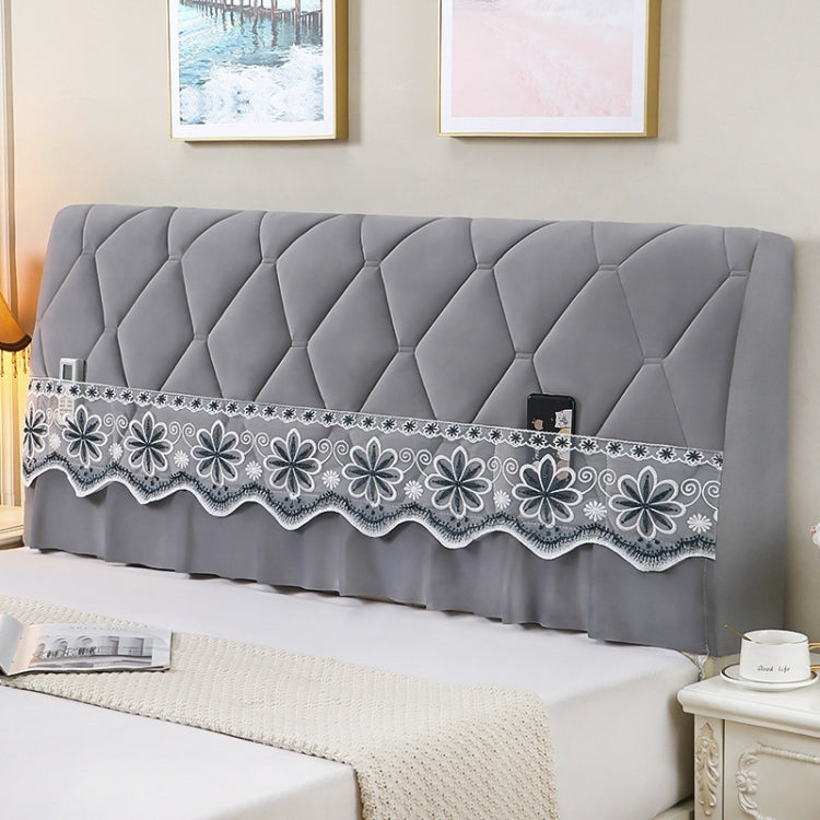 Bedside All-Inclusive Anti-Collision Quilted Thick Fabric Protective Cover