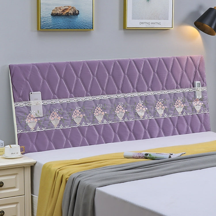 Bedside All-Inclusive Anti-Collision Quilted Thick Fabric Protective Cover