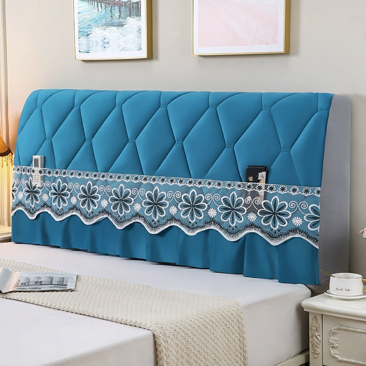 Bedside All-Inclusive Anti-Collision Quilted Thick Fabric Protective Cover