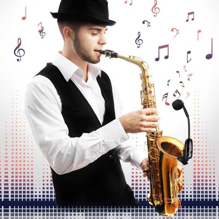 Saxophone Outdoor Performance Wireless Microphone Pickup
