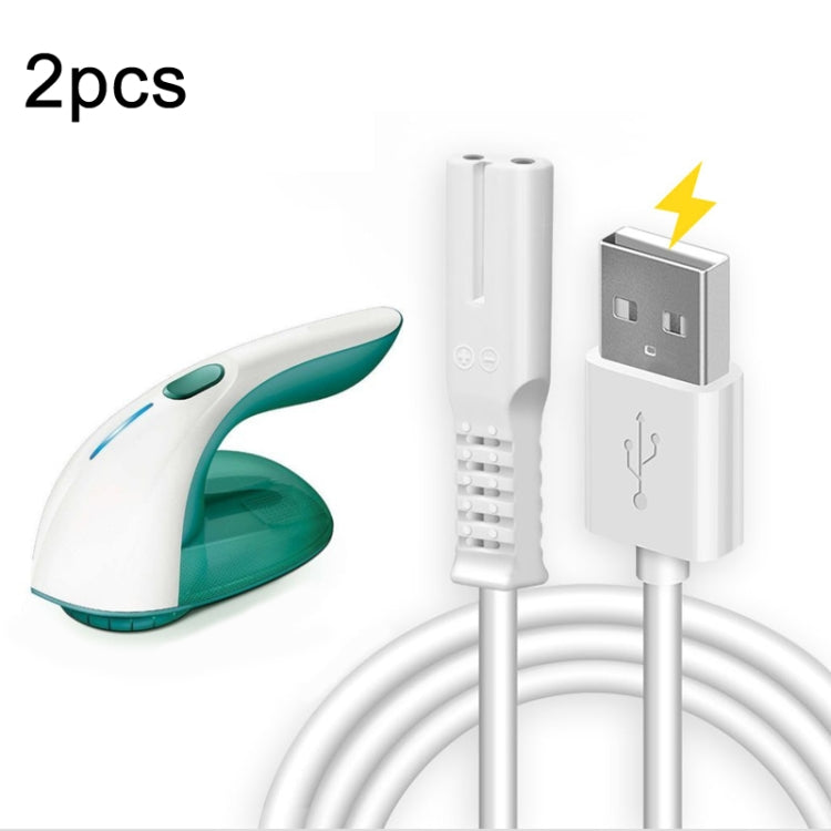 2pcs  USB Charging Cable For Philips CONFU SUPOR Hair Ball Trimmer