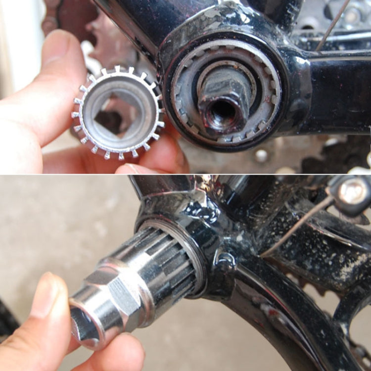 Mountain Bike Square Hole Removal Installation Shaft Sleeve