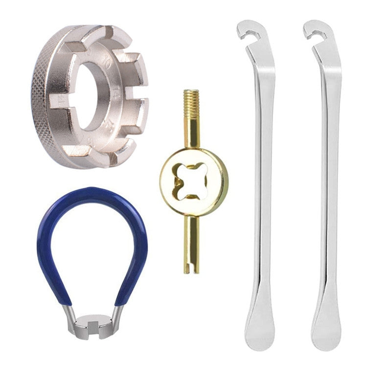 Chrome Molybdenum Steel Mountain Bike Spoke Wrench Set