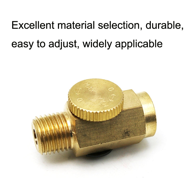 2pcs Air Flow Valve Pneumatic Tool Speed Control Switch Air Pressure Regulator Head