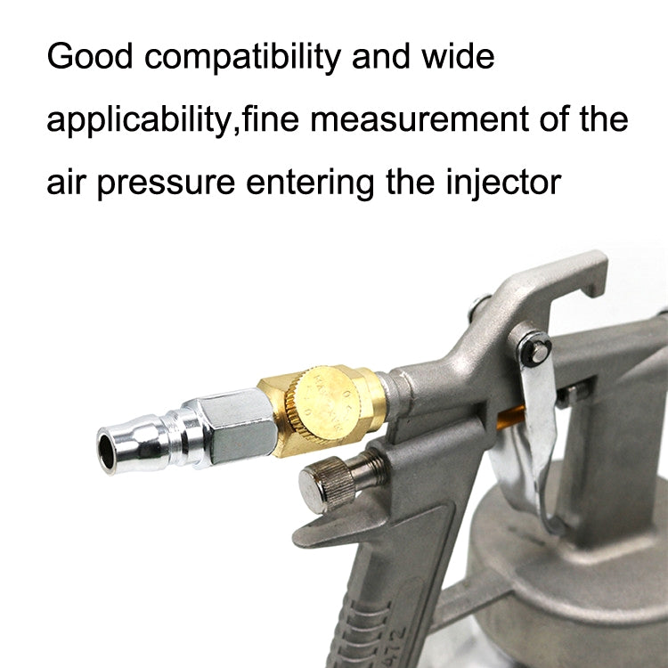 2pcs Air Flow Valve Pneumatic Tool Speed Control Switch Air Pressure Regulator Head