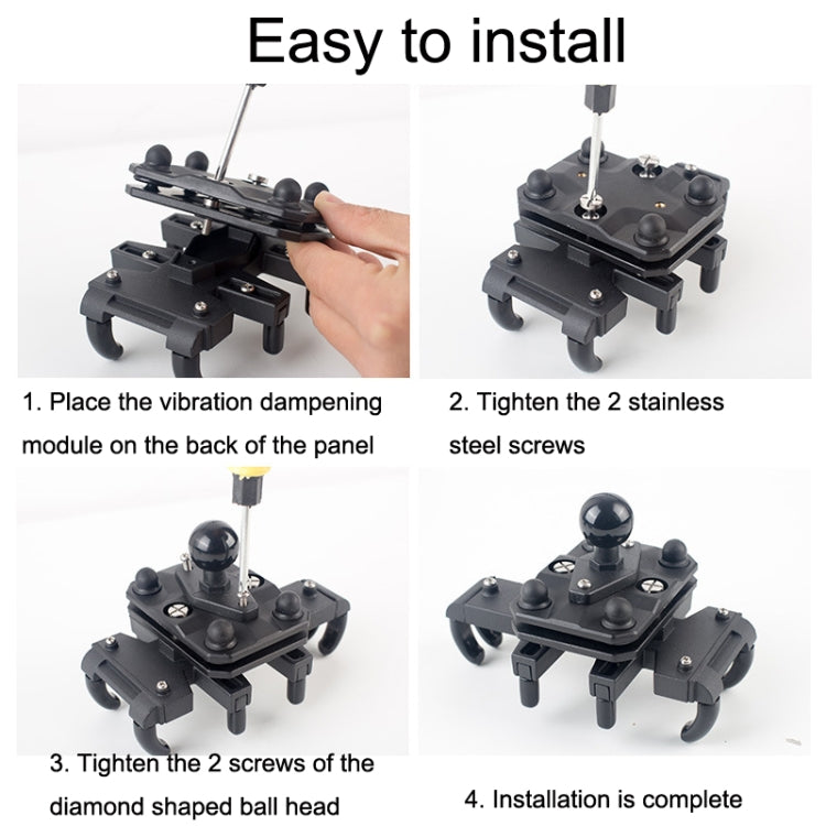 Battery Car Bicycle Cycling Navigation Silicone Shock Absorption Holder