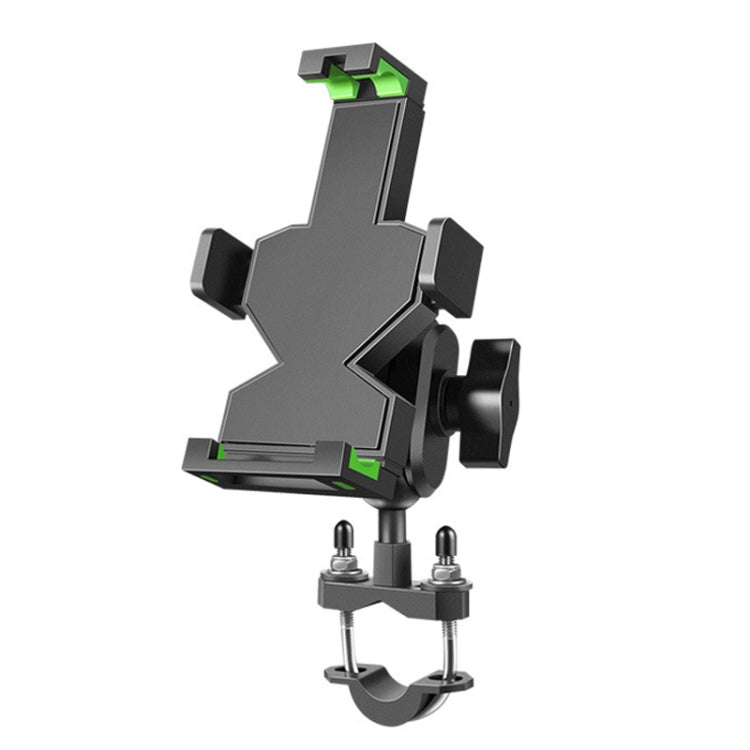 A04 Metal Motorcycle Mobile Phone Navigation Bracket Bicycle Frame Multifunctional Car Fixed Clamp