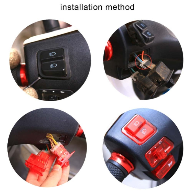 Motorcycle Headlight Horn Steering Switch Accessories