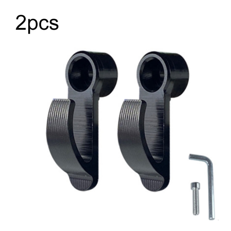 2pcs Motorcycle Modified Helmet Hook Scooter Side Storage Hook