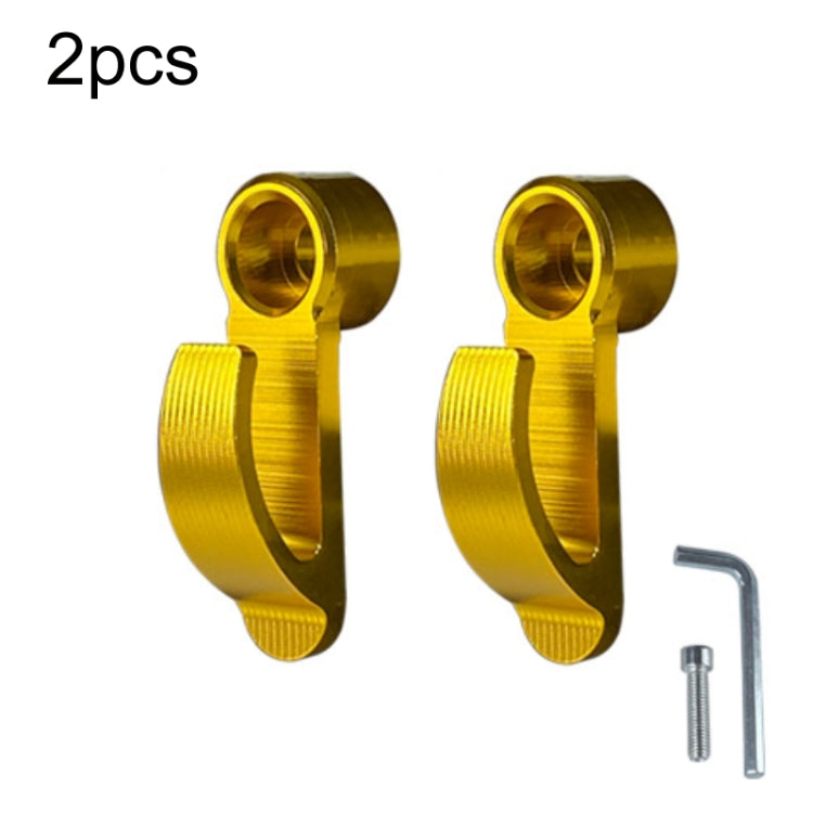 2pcs Motorcycle Modified Helmet Hook Scooter Side Storage Hook
