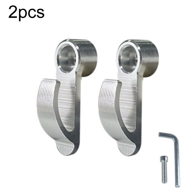 2pcs Motorcycle Modified Helmet Hook Scooter Side Storage Hook