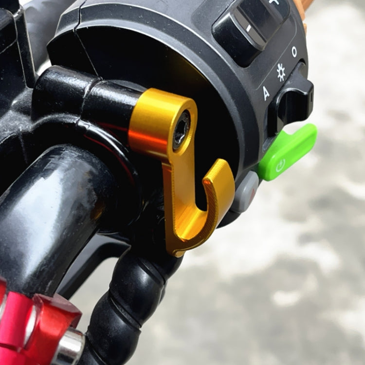 2pcs Motorcycle Modified Helmet Hook Scooter Side Storage Hook