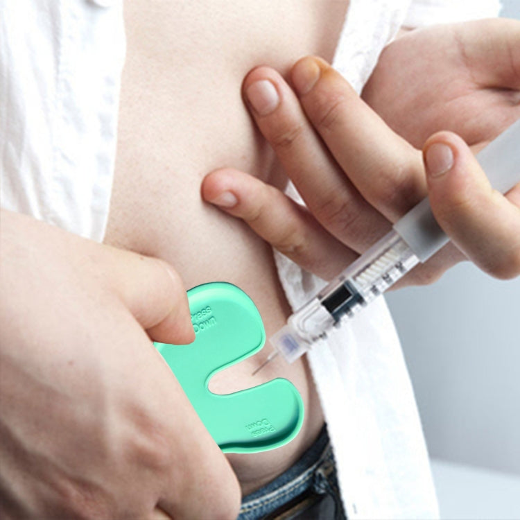 4pcs/set Injection Aid Tablet Press Firmly Can Relieve Pain Pain Blocker Device