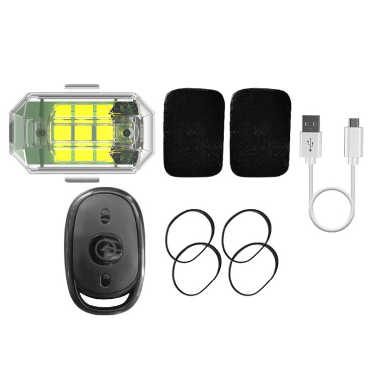 Remote Control LED Car Modified Electric Car Warning Tail Light