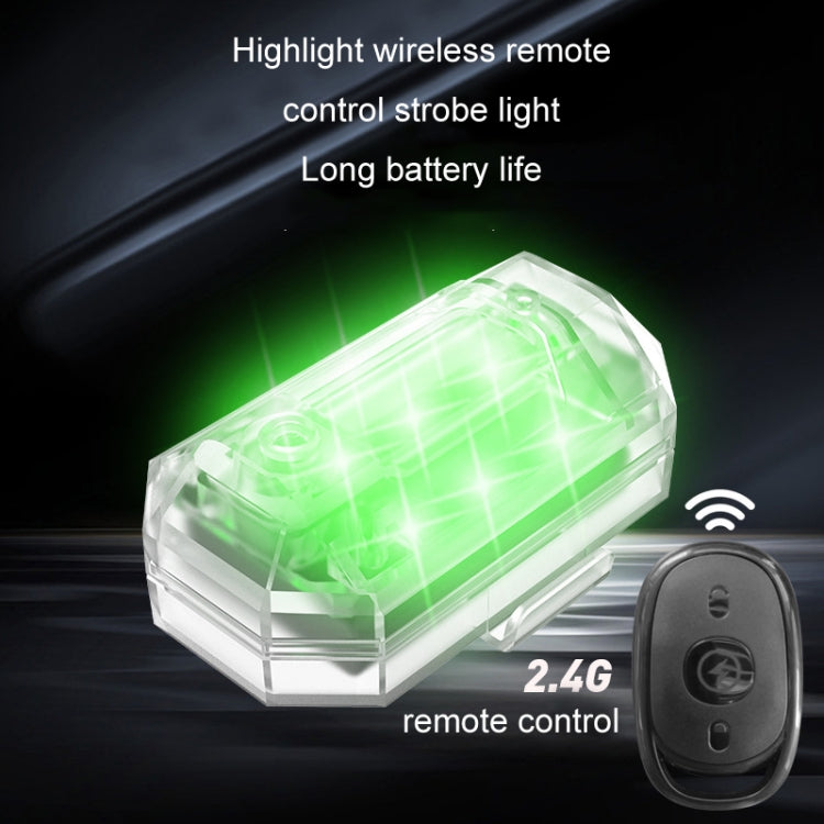 Remote Control LED Car Modified Electric Car Warning Tail Light