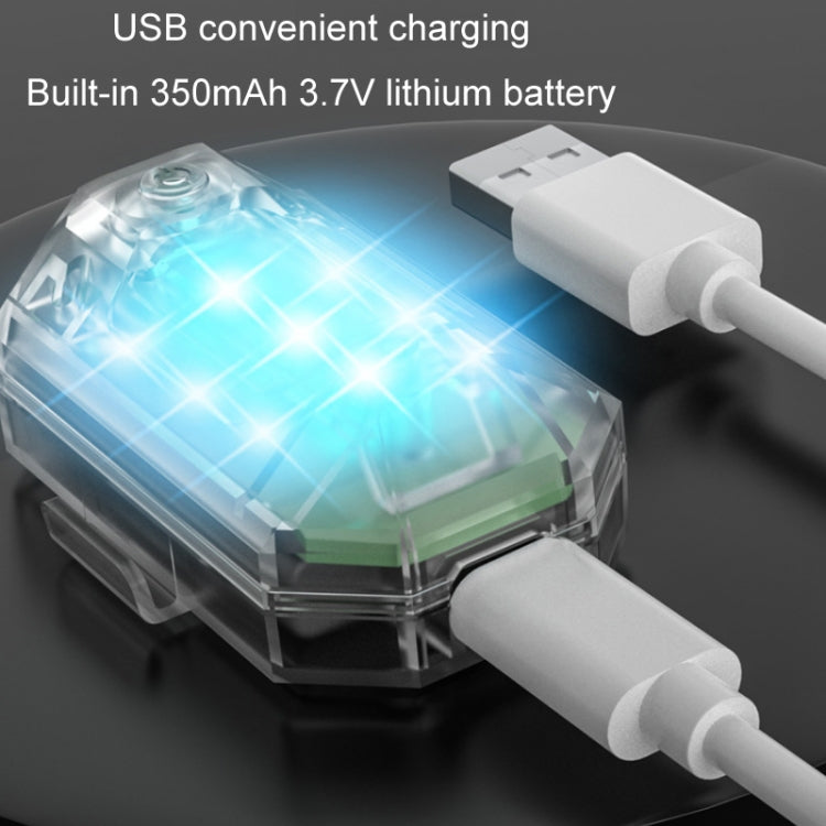 Remote Control LED Car Modified Electric Car Warning Tail Light