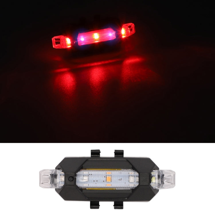 Motorcycle Bicycle Charging Strobe Decorative Warning Tail Light