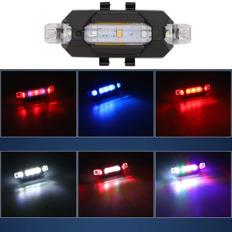 Motorcycle Bicycle Charging Strobe Decorative Warning Tail Light