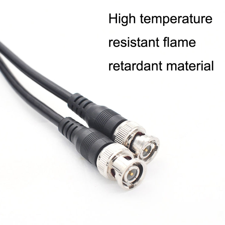 BNC Male To Male Straight Head Cable Coaxial Cable Video Jumper, Length: