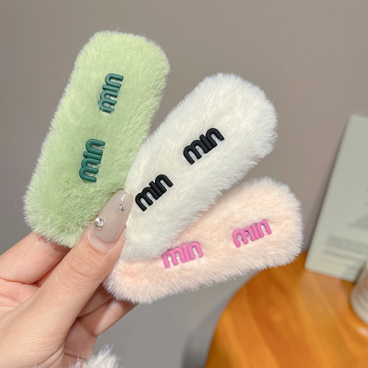 B316 2pcs Cute Woolen Knitting Hairpin Sweet and Versatile Handmade Side Clip