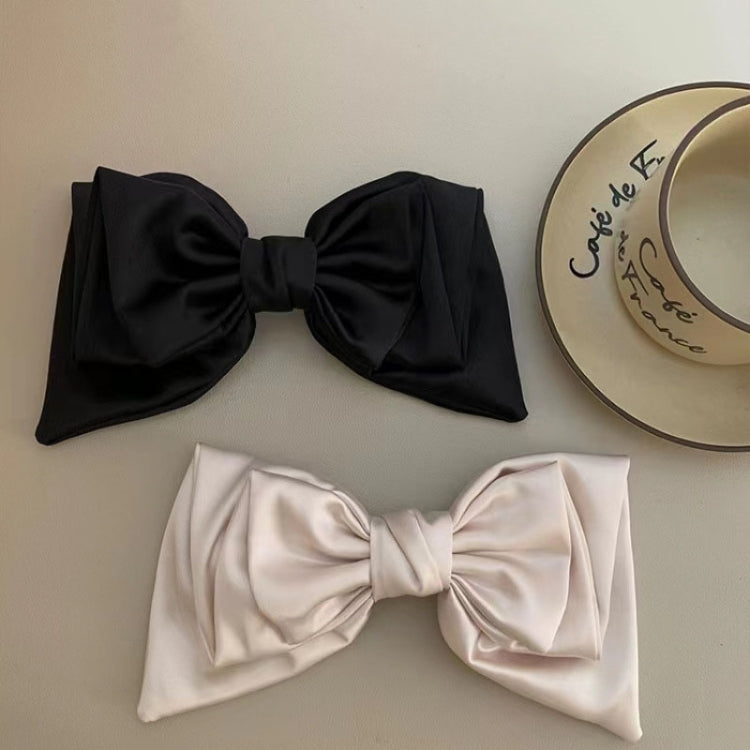 B640 Satin Bow Hair Accessory Sweet Ponytail Hair Clip