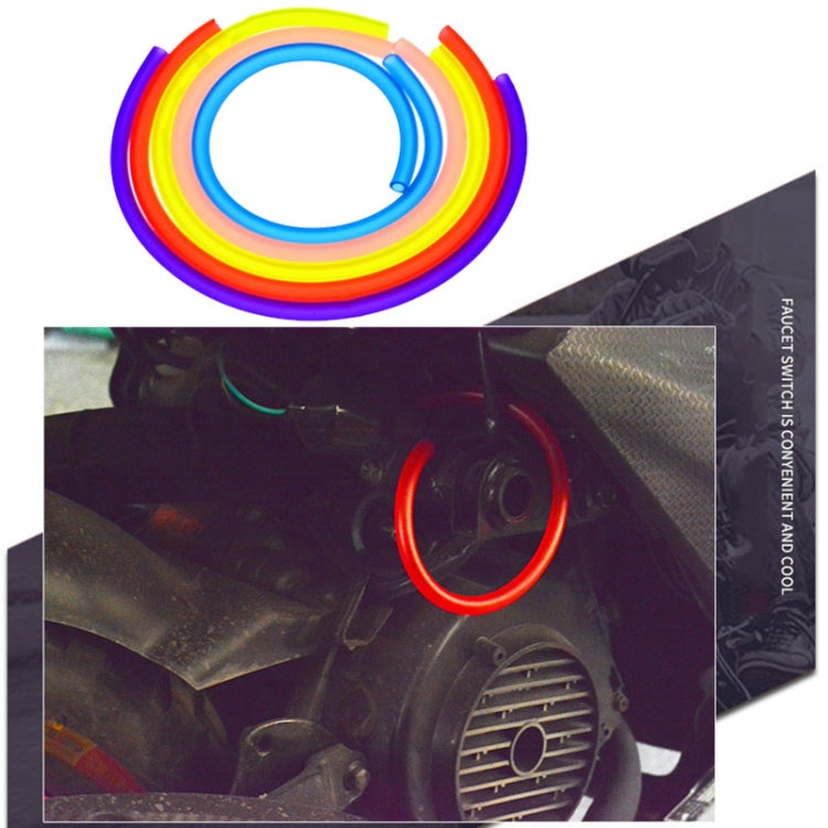 TF-1795 18m/roll Motorcycle Modification Accessories Colorful Gasoline Pipe