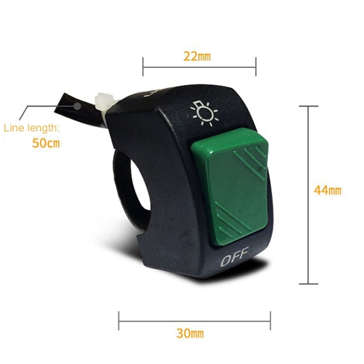 TF-1796 Electric Motorcycle Retrofit Accessories Double Flash Warning Light Switch