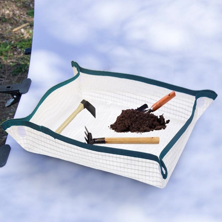 Home Gardening Planting Transparent Waterproof Mesh Operation Floor Mat