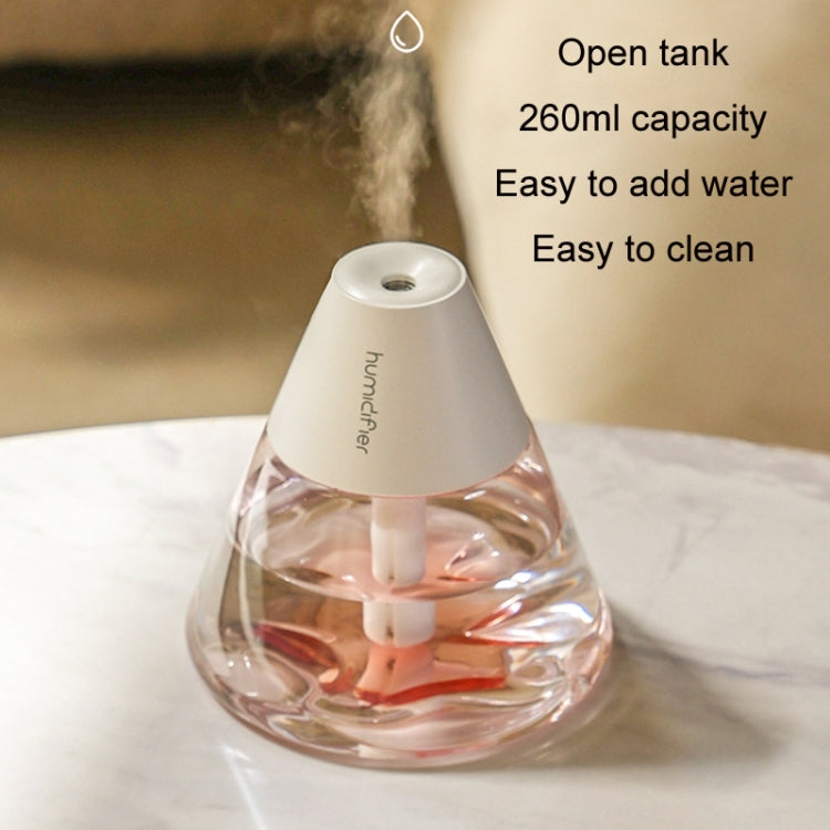 Household Desktop Mini Volcano Humidifier Air Purifier