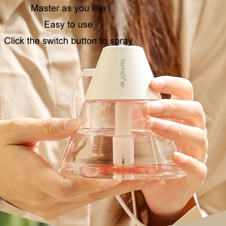 Household Desktop Mini Volcano Humidifier Air Purifier