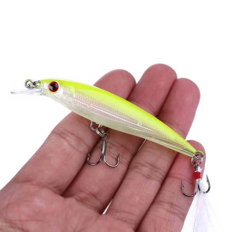 HENGJIA MI094 Simulation Laser Fake Lures Minnow Fishing Baits