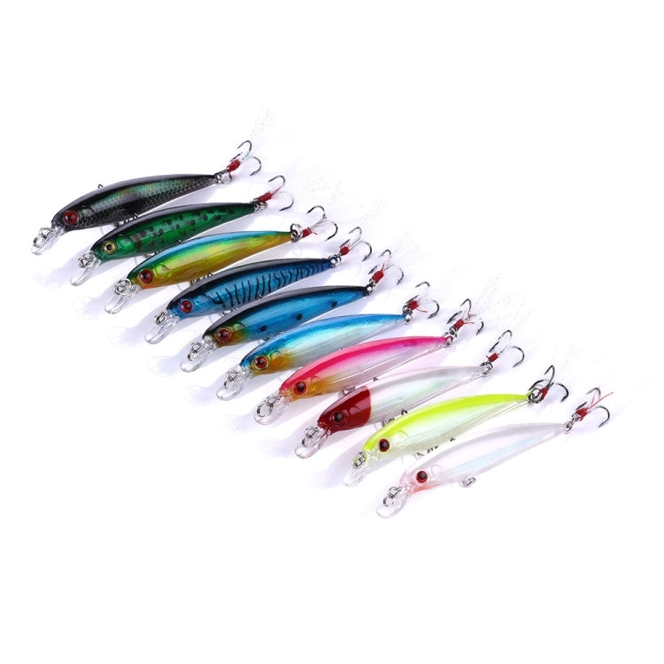 HENGJIA MI094 Simulation Laser Fake Lures Minnow Fishing Baits