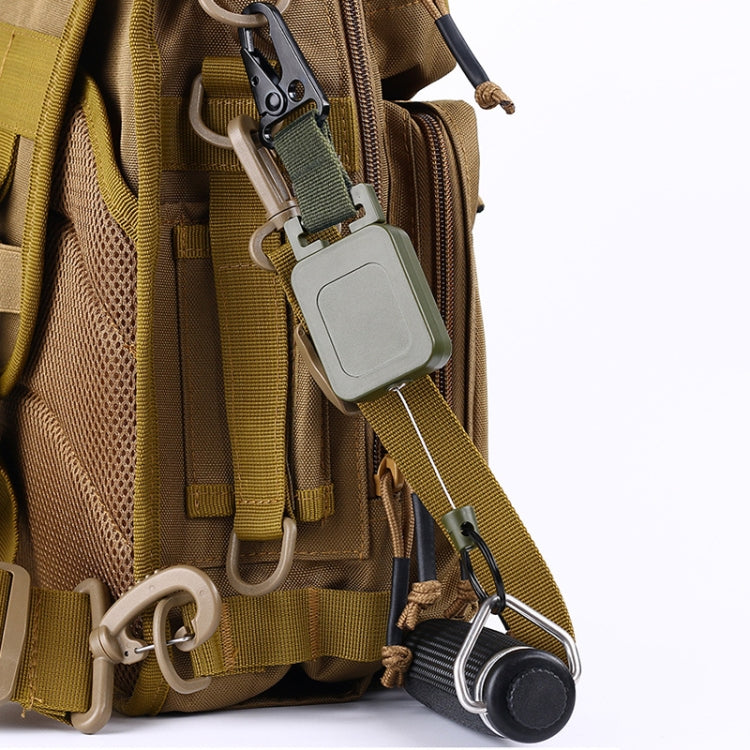 Outdoor Fishing Telescopic Steel Wire High-strength Easy-pull Olecranon Buckle