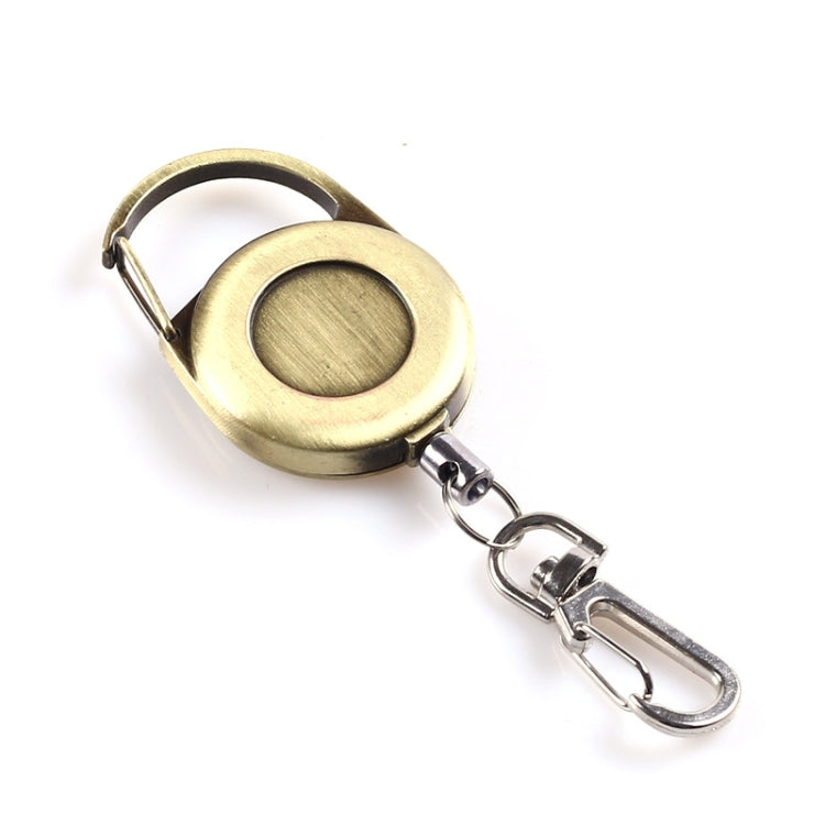 Outdoor Mountaineering Metal Easy-to-pull Retractable Key Chain
