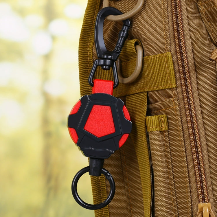 Telescopic High Resilience Steel Wire Rope Metal Anti-theft Buckle