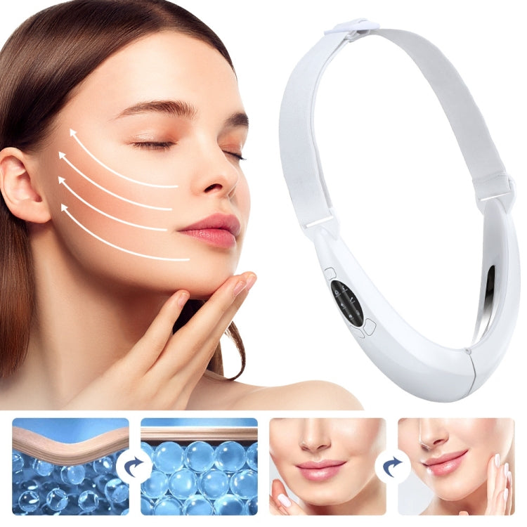 106892 EMS Microcurrent Red and Blue Light Massage Face-Lifting Instrument