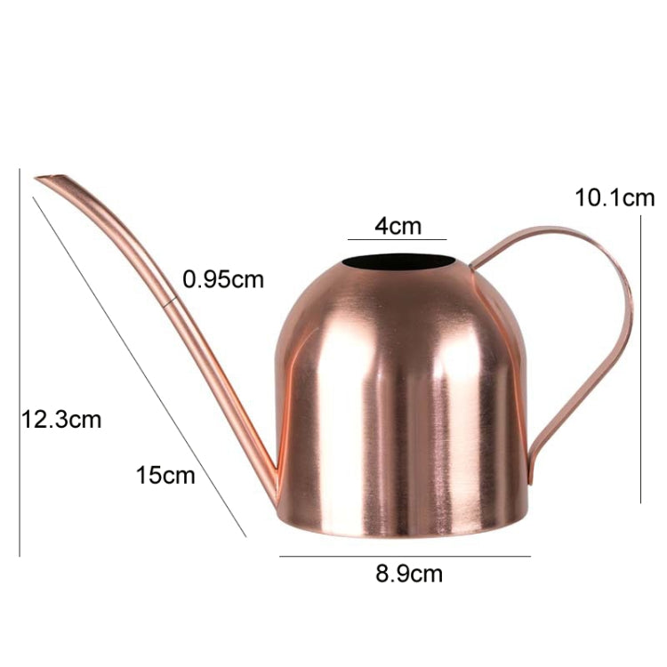 450ML Stainless Steel Long Mouth Gardening Watering Pot