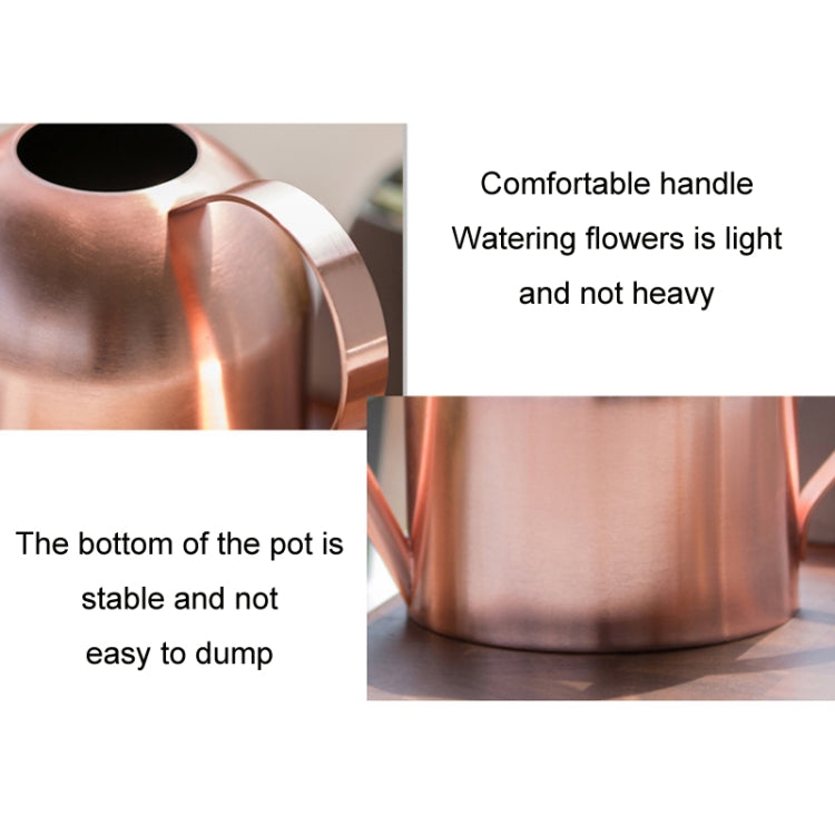 450ML Stainless Steel Long Mouth Gardening Watering Pot