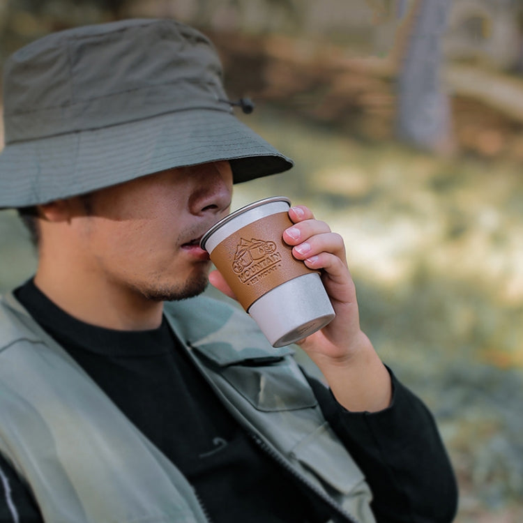 Outdoor Stainless Steel Cup Anti-scald Sleeve High Temperature Heat Insulation Sleeve