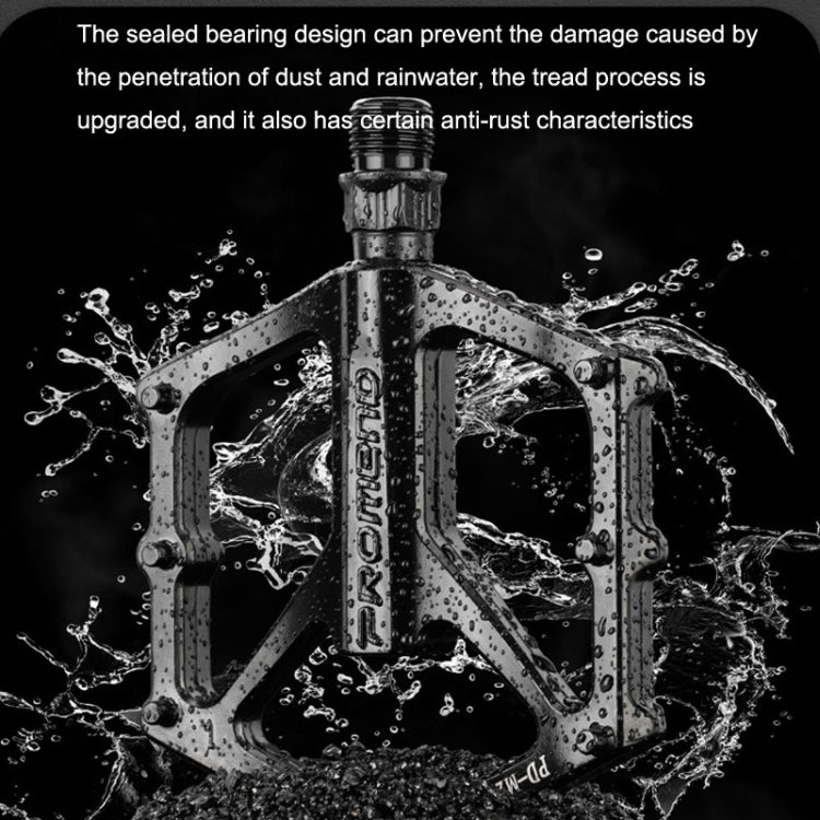 PROMEND PD-M29 1pair DU Bearings Pedal Aluminum Mountain Car Peilin Riding Foot Pedal