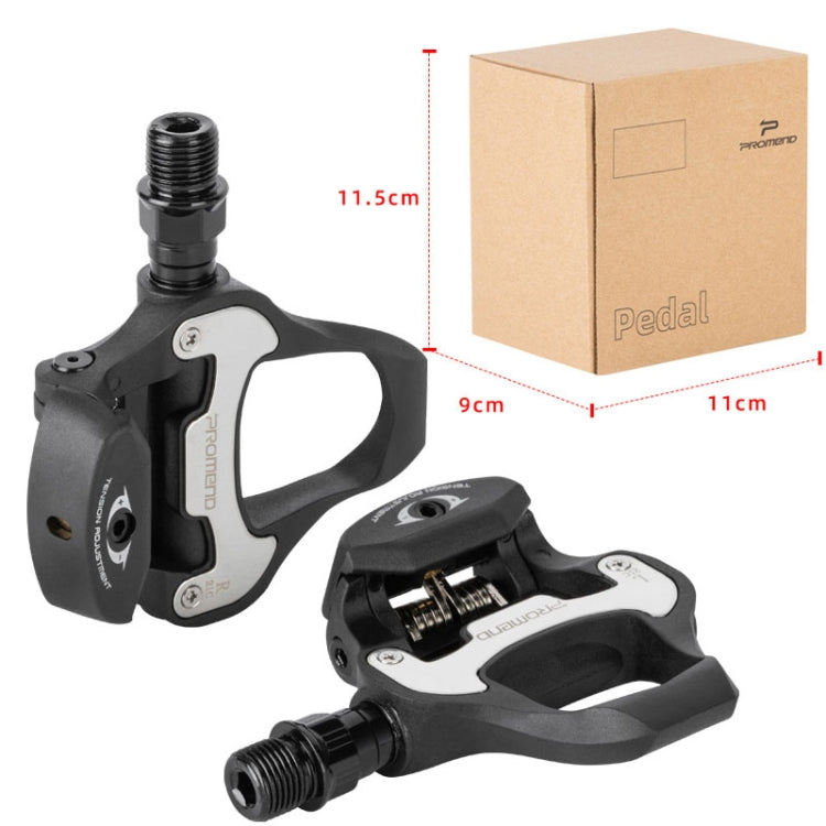 PROMEND PD-R95P 1pair Pedalway Road Bicycle Self-lock With Lock Film Nylon Lock Light Amount Foot Pedal