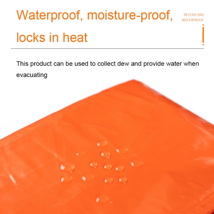 Portable Aluminum Film Outdoor Emergency Warming Triangular Tent