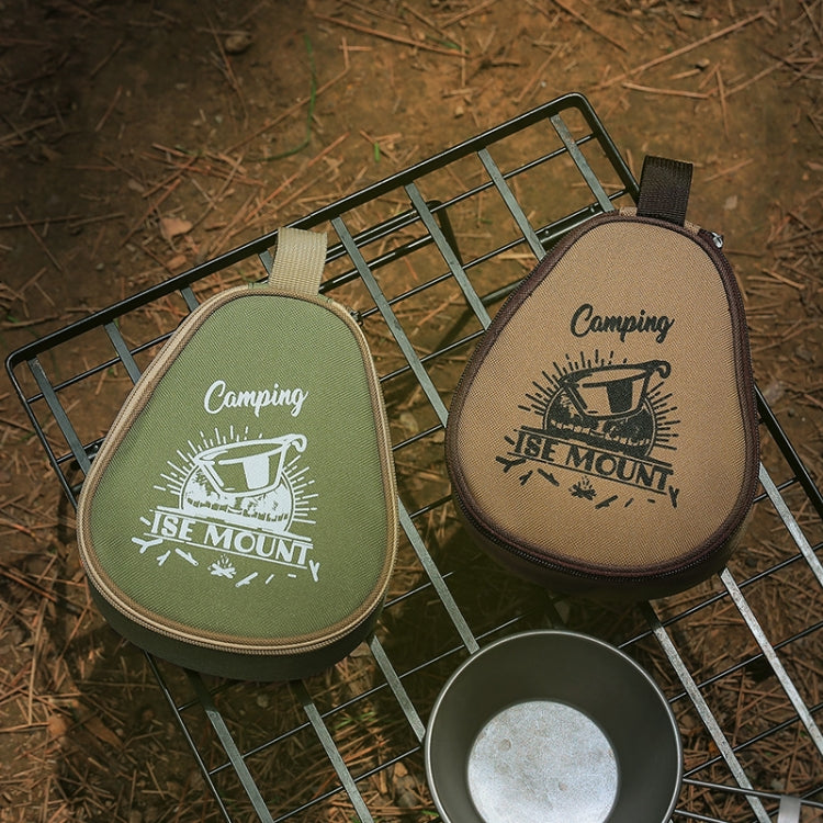 ISE MOUNT Outdoor Camping Syrah Bowl Storage Bag Large Capacity Camping Tote