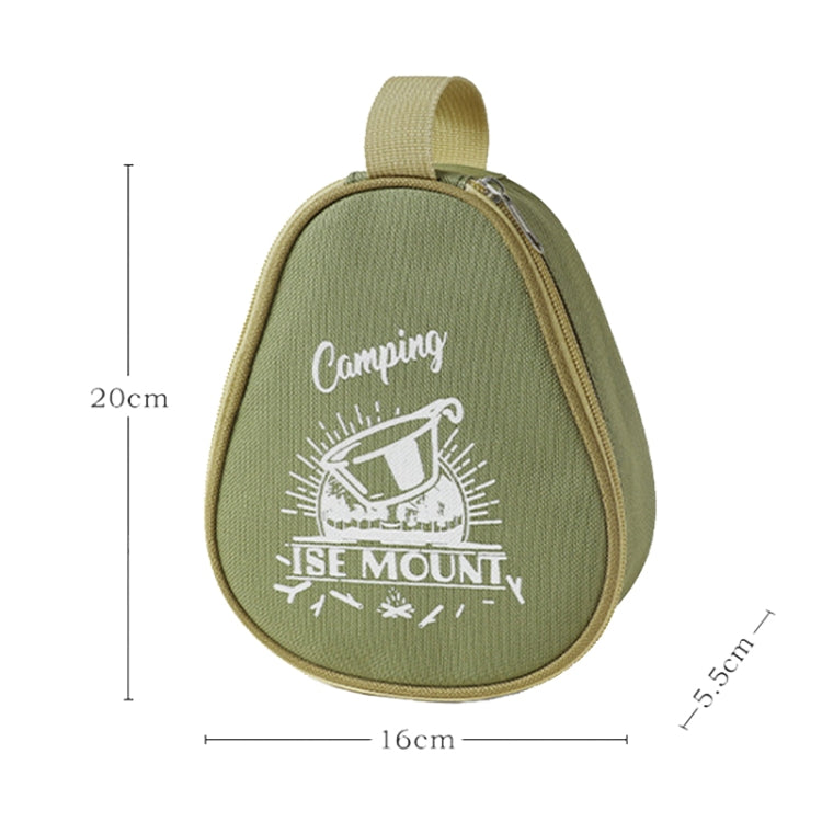 ISE MOUNT Outdoor Camping Syrah Bowl Storage Bag Large Capacity Camping Tote