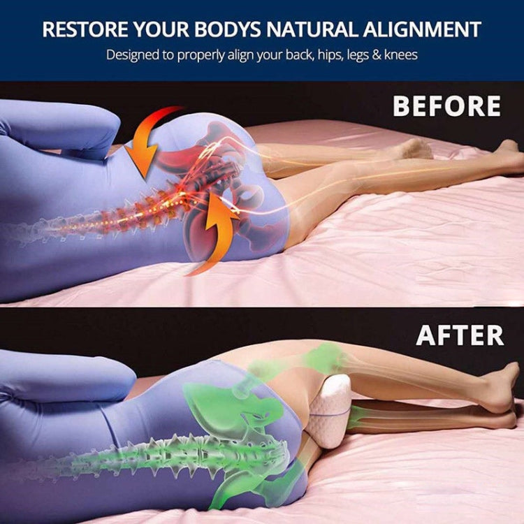 Body Memory Cotton Leg Pillow Sleeping Orthopedic Sciatica Back Hip Joint for Pain Relief