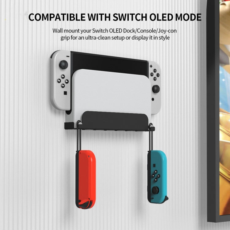 For Switch OLED Game Console JYS Wall Hanging Holder Bracket