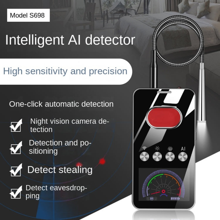 S698 Smart GPS Detector Anti-Sneak Shooting Anti-Monitoring Camera Detector