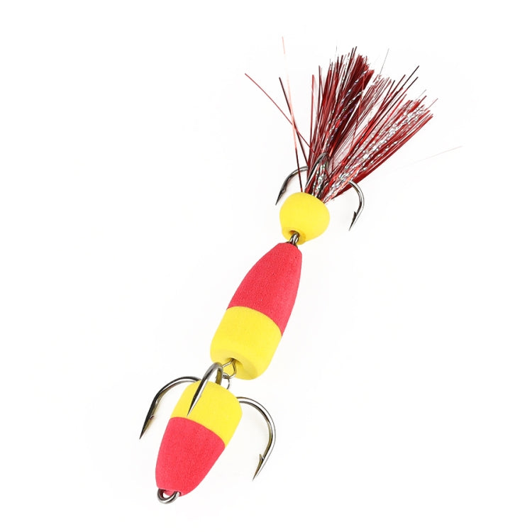 W.P.E PMG-M Foam Hook Soft Worm Bait Three Anchor Hook Fake Lures