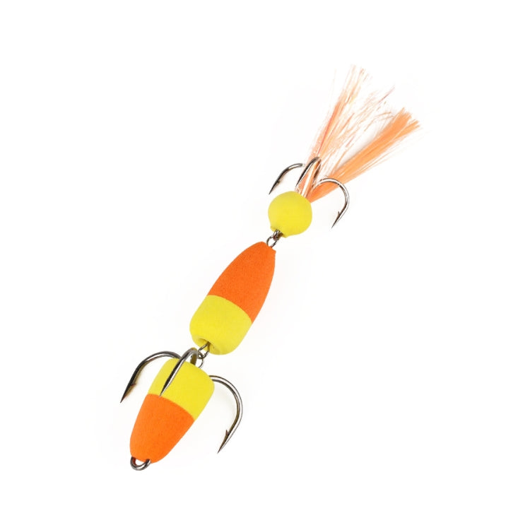 W.P.E PMG-M Foam Hook Soft Worm Bait Three Anchor Hook Fake Lures